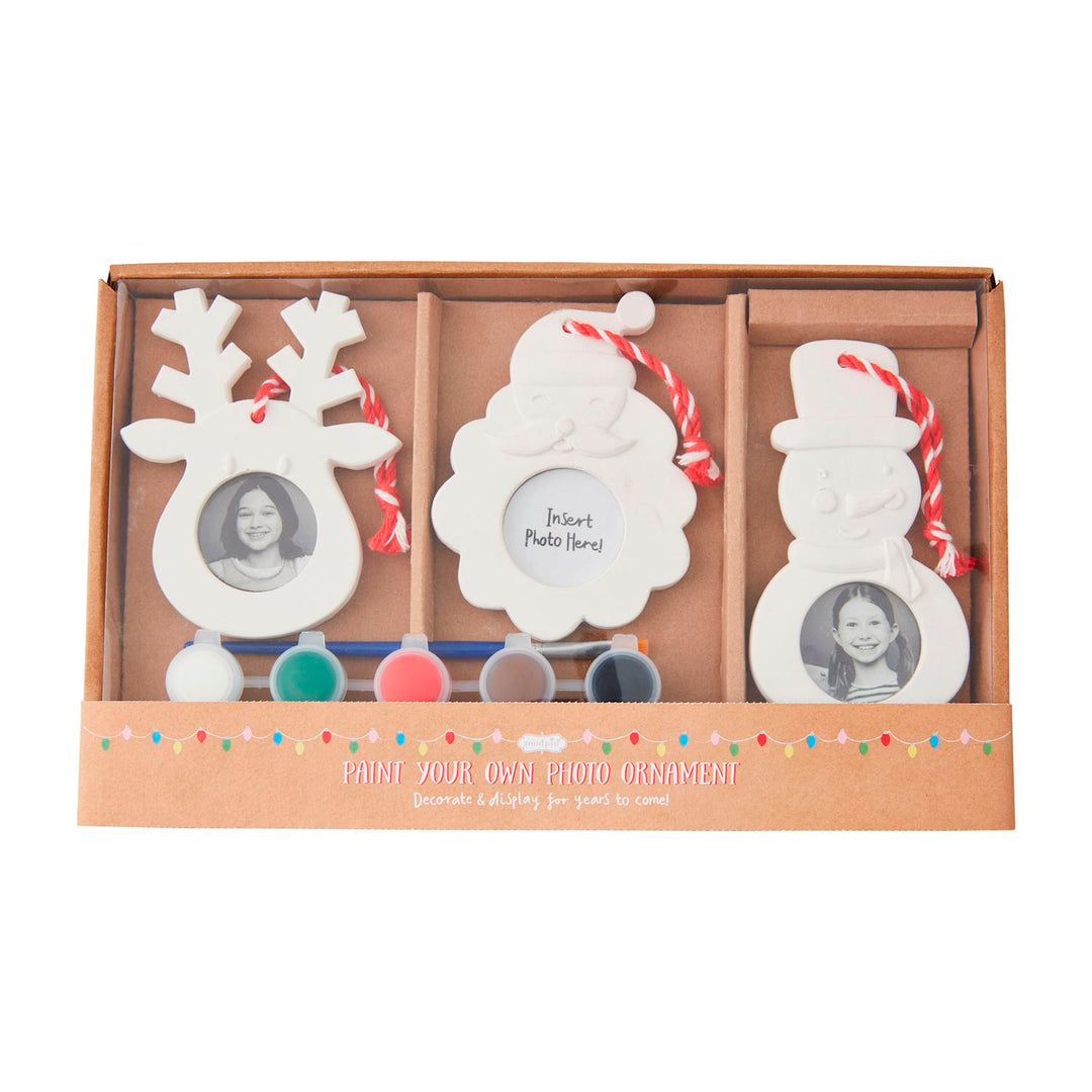Paint-Me Photo Ornament Set