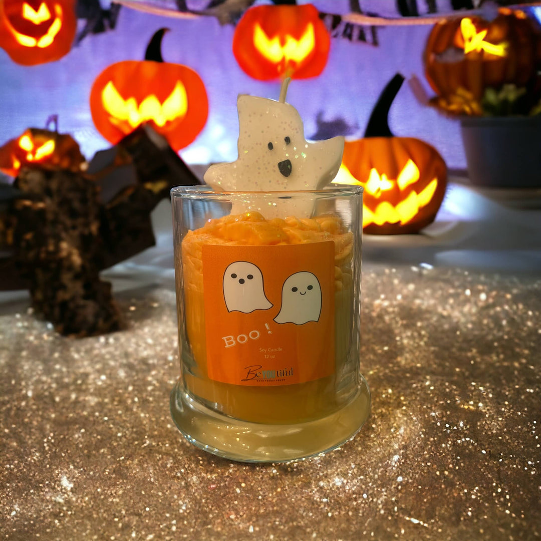 The Friendly Ghost Dessert Candle