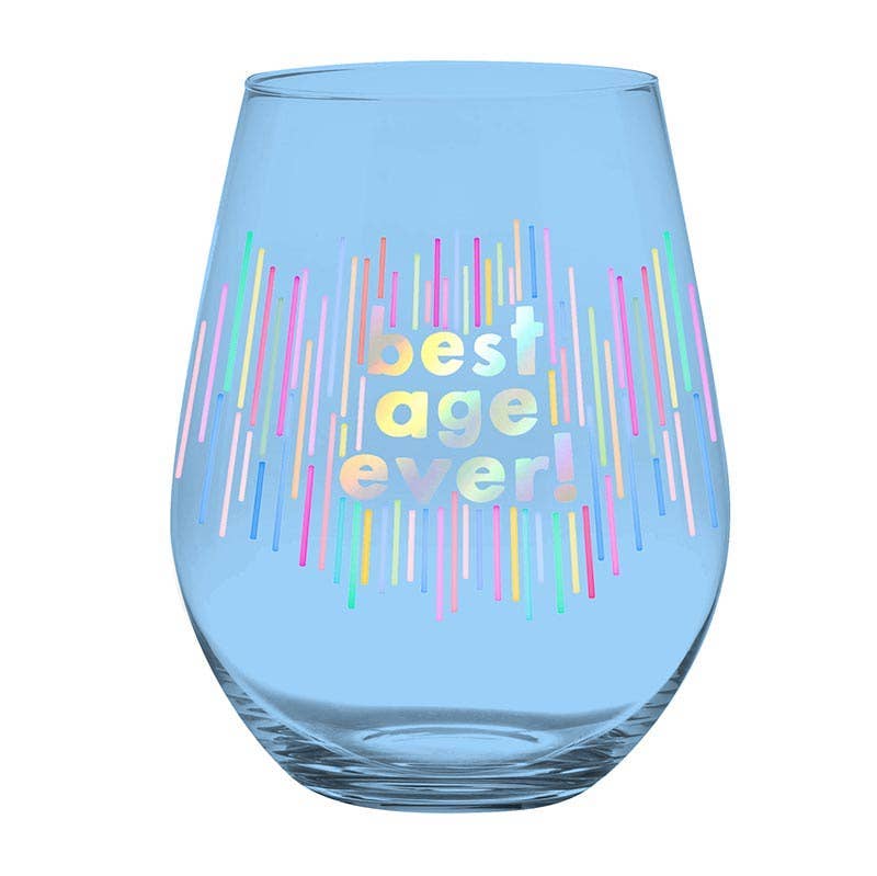 Best Age Ever Wine Tumbler