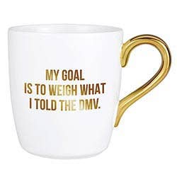 Gold Mug-Goal Weight