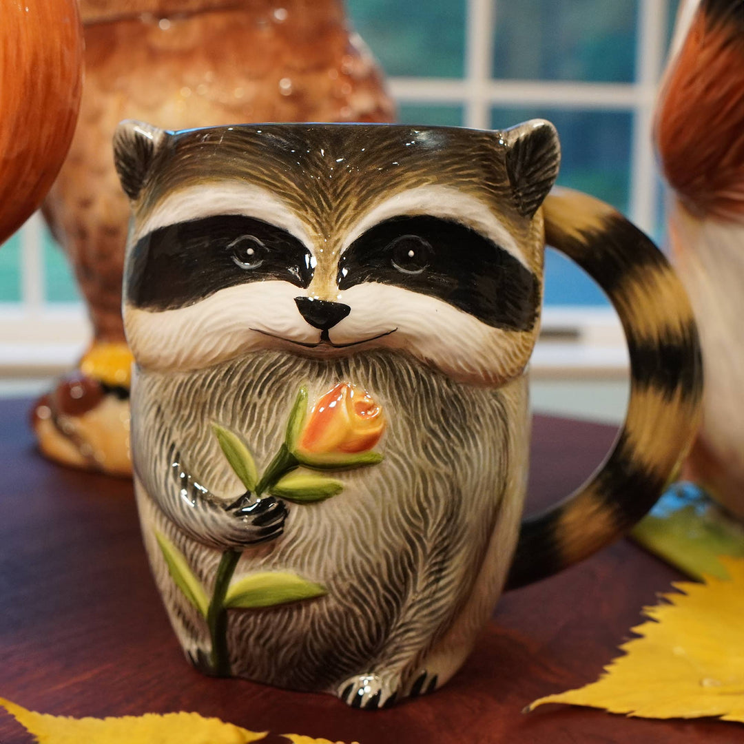 Woodland Critters Fall 3-D Mugs 16 oz. asst.