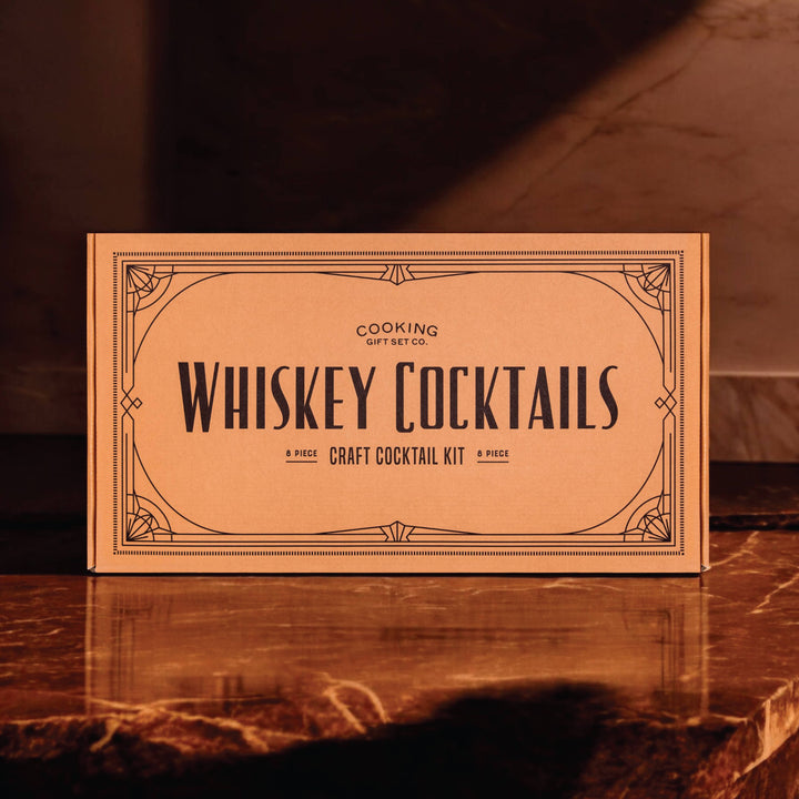Whiskey Cocktail Kit Gift | Cooking Gift Set Co.