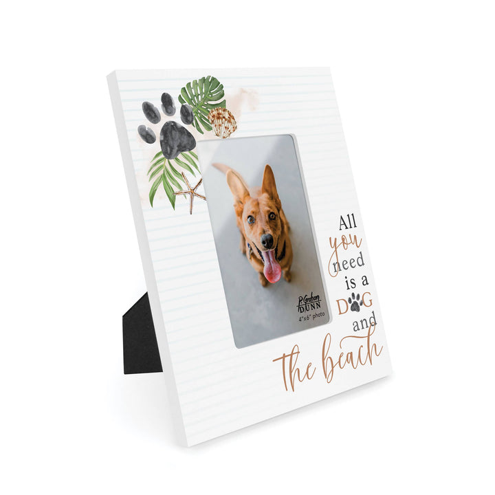 All You Need Is A Dog And The Beach Photo Frame (4x6 Photo)