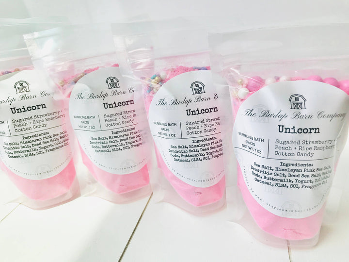 Unicorn Bubbling Bath Salts