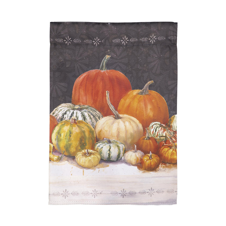 Fall Fest Suede Garden Flag