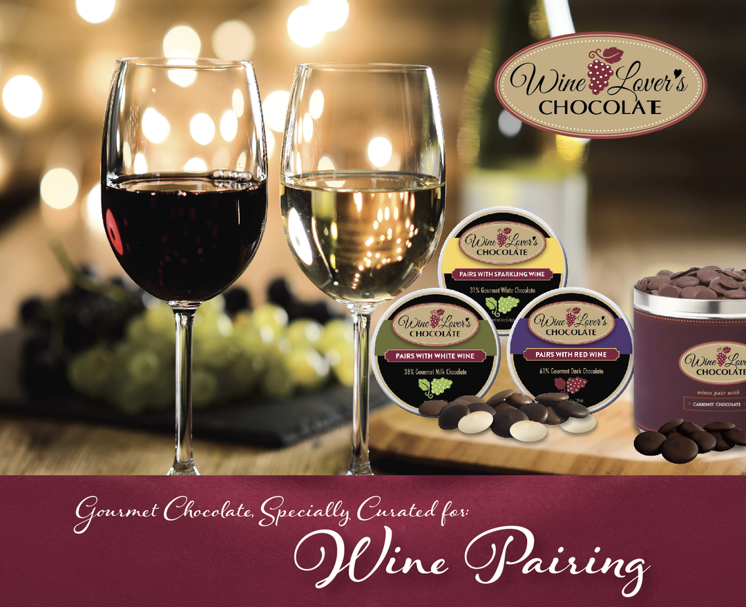 1oz Tin Wine Lover's Chocolate - Pairs with Red Wines