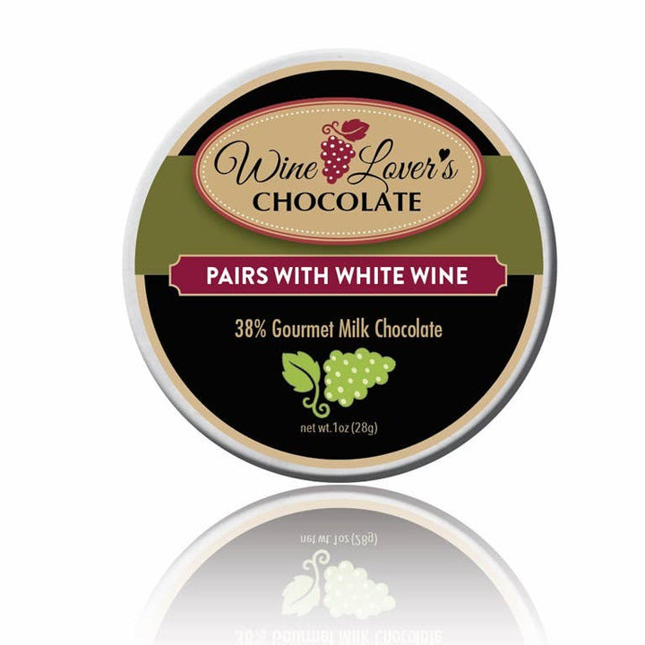 1oz Tin Wine Lover's Chocolate - Pairs with White Wines