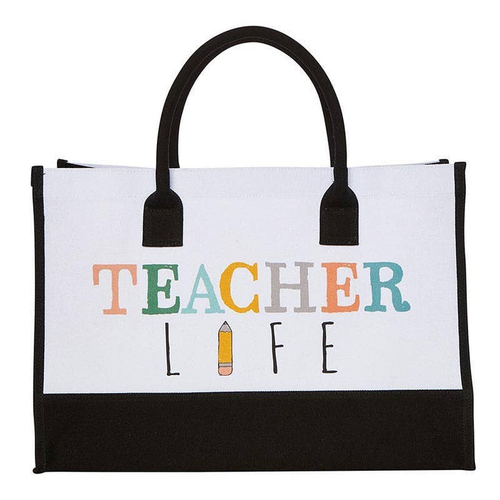 Canvas Tote - Teacher Life