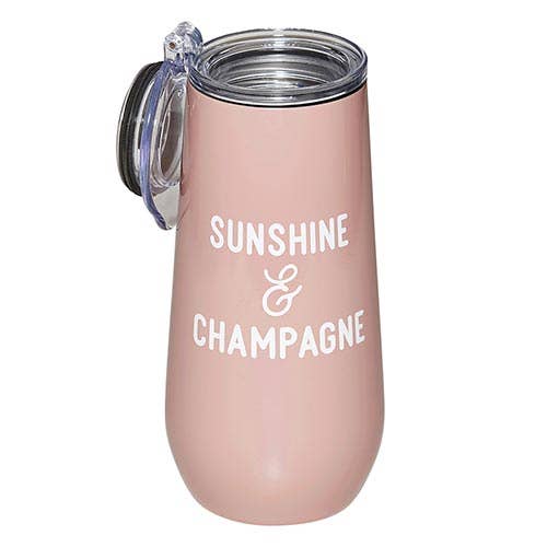 Champagne Tumbler - Sunshine and Champagne