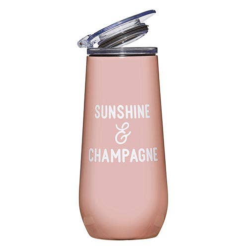 Champagne Tumbler - Sunshine and Champagne