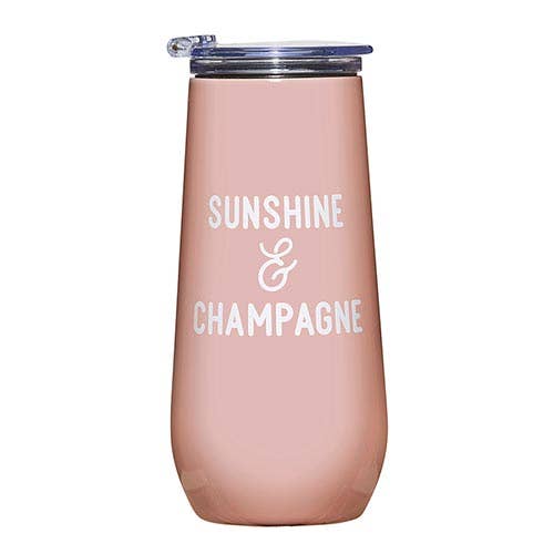 Champagne Tumbler - Sunshine and Champagne