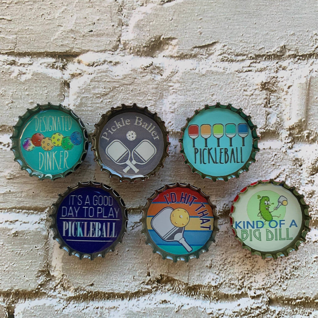 Pickleball Magnets - Summer Decor