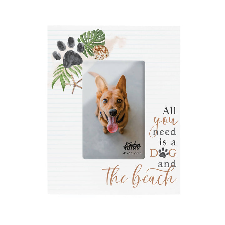 All You Need Is A Dog And The Beach Photo Frame (4x6 Photo)