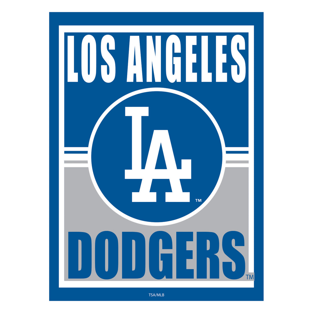 Los Angeles Dodgers 15.5"L x 11.5"H