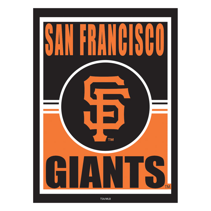 San Francisco Giants 15.5"L x 11.5"H Medium Metal