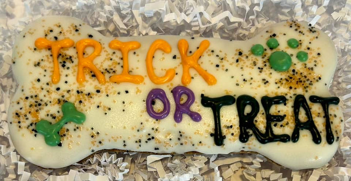 Trick Or Treat 6" Dog Bone