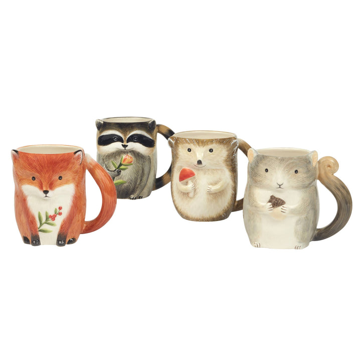 Woodland Critters Fall 3-D Mugs 16 oz. asst.