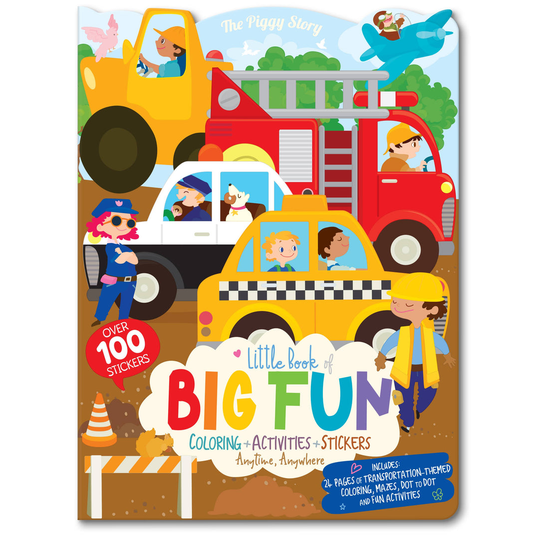 Activity Book & Rainbow Stacker Crayon Gift Value Pack