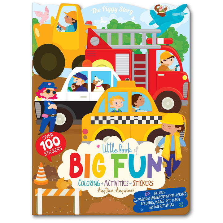 Activity Book & Rainbow Stacker Crayon Gift Value Pack