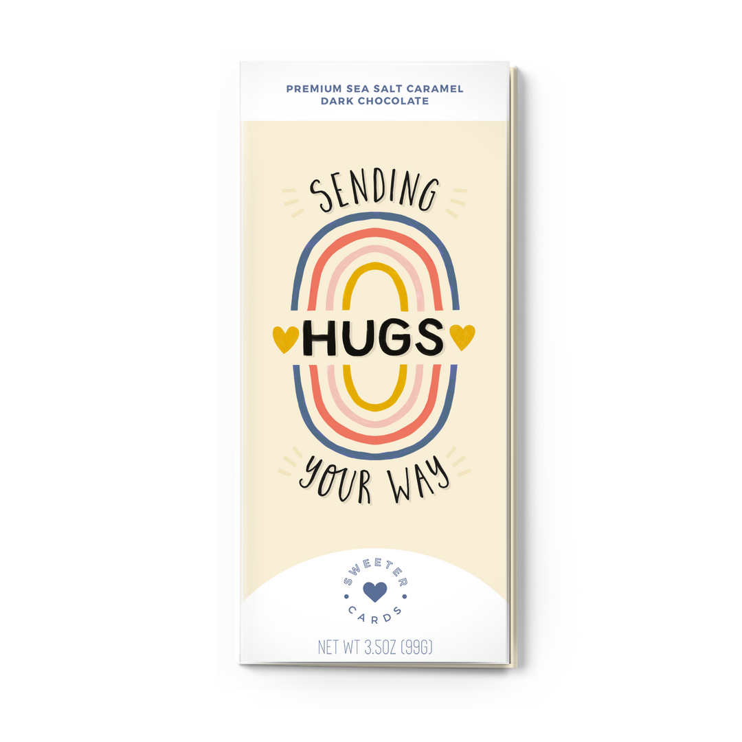 New! Sending Hugs (with chocolate) Card!