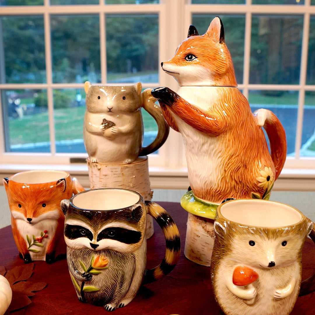 Woodland Critters Fall 3-D Mugs 16 oz. asst.