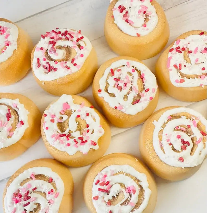 Cinnamon Bun Bath Bomb