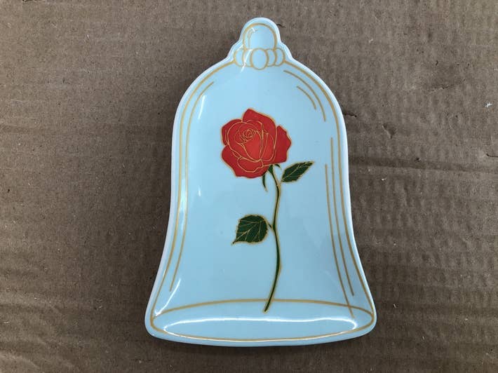 Beauty & The Beast Foil Sculpted Trinket Tray 25-30sq in