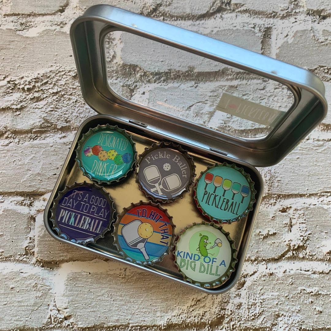 Pickleball Magnets - Summer Decor