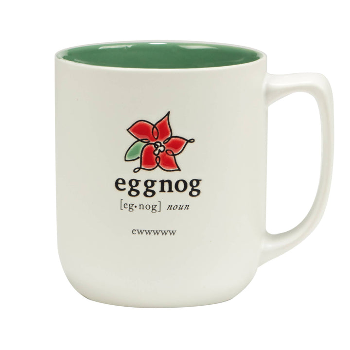 Christmas Fun Green Sayings Mug 16 oz asst