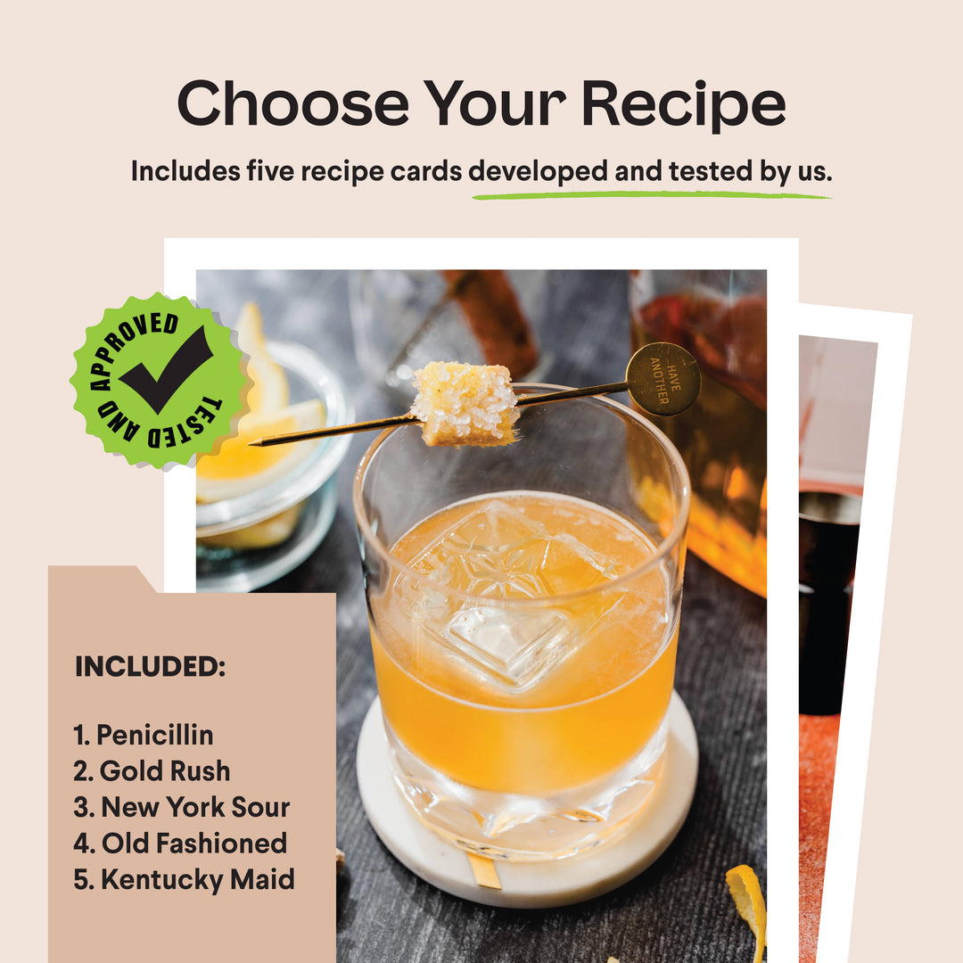 Whiskey Cocktail Kit Gift | Cooking Gift Set Co.