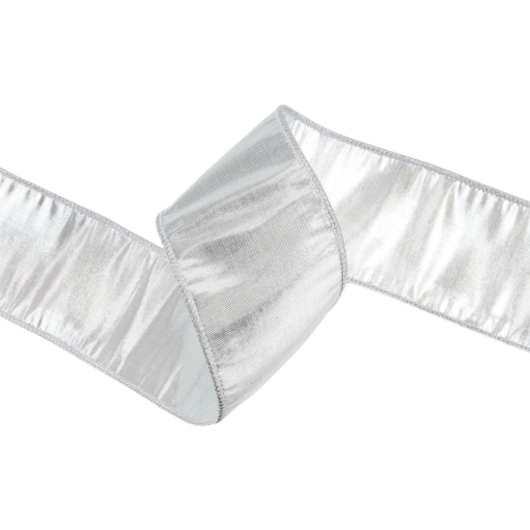 Wired Metallic Dupioni Ribbon 10 Yard Roll