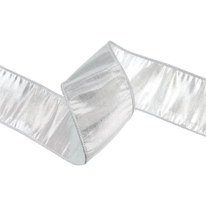 Wired Metallic Dupioni Ribbon 10 Yard Roll