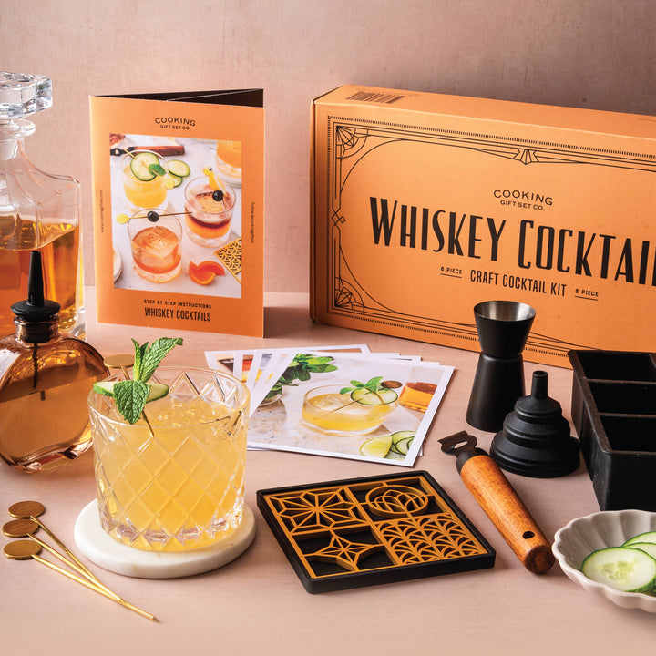 Whiskey Cocktail Kit Gift | Cooking Gift Set Co.