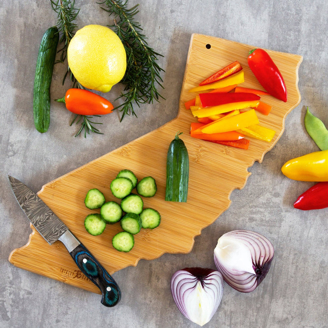 California Cutting Board with Artwork by Fish Kiss™