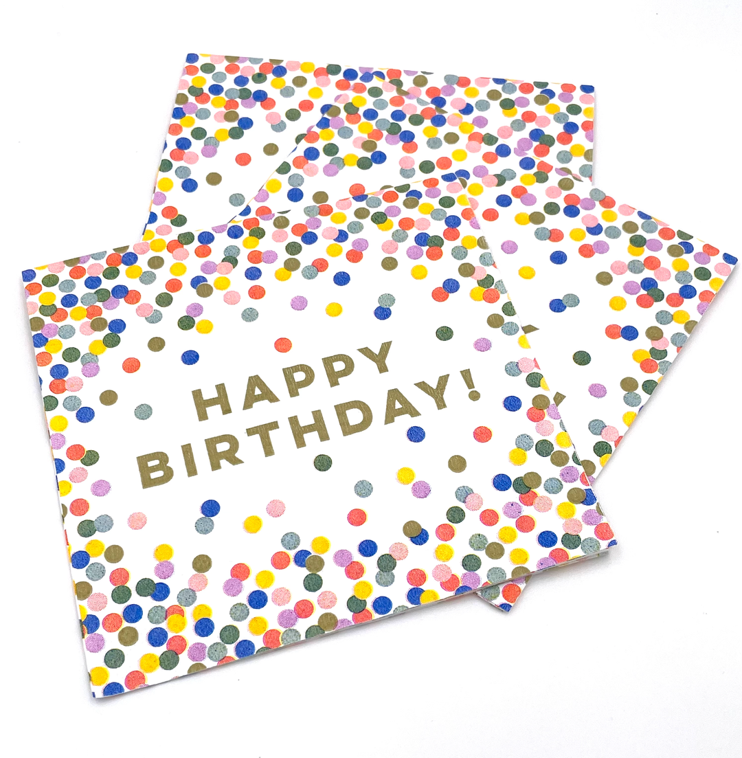 Birthday Cocktail Napkins 20ct