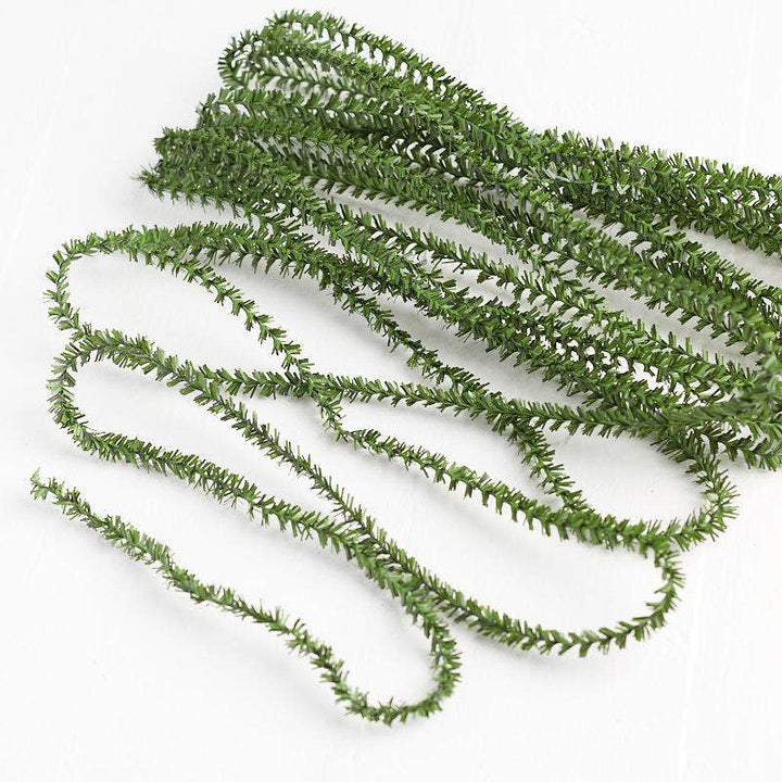 25' Artificial Pine Wire Roping Garland (Set of 12)
