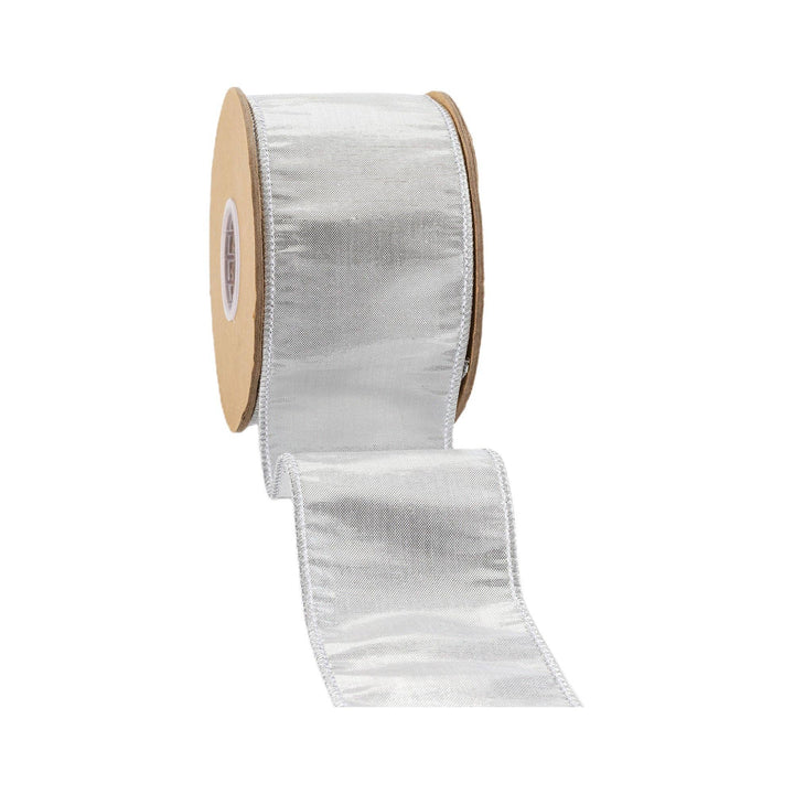 Wired Metallic Dupioni Ribbon 10 Yard Roll