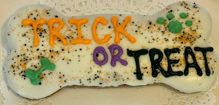 Trick Or Treat 6" Dog Bone