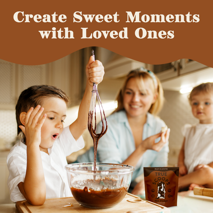 True Scoops Hot Fudge Sauce Mix (Min 8 units)