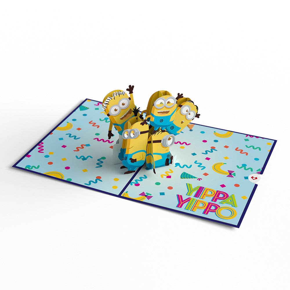 Minions Bello Birthday! Pop-Up Card