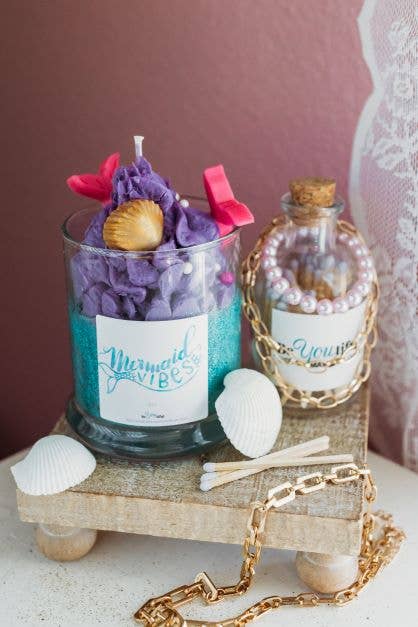 Mermaid Vibes Dessert Candle