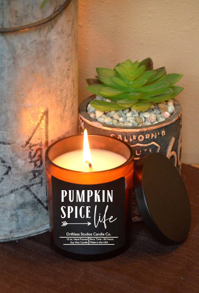 Pumpkin Spice Life - Fall Candle - Soy Wax Candles