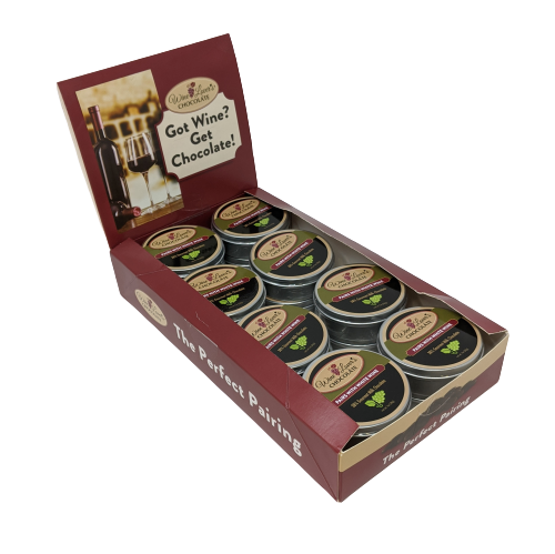 1oz Tin Wine Lover's Chocolate - Pairs with White Wines