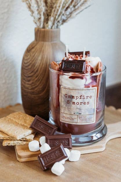 Campfire S'mores Dessert Candle