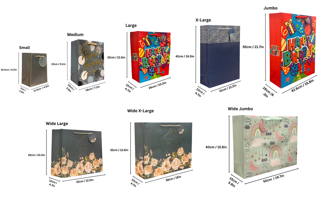 Valentine's Day Gift Bag - Red love: X-Large