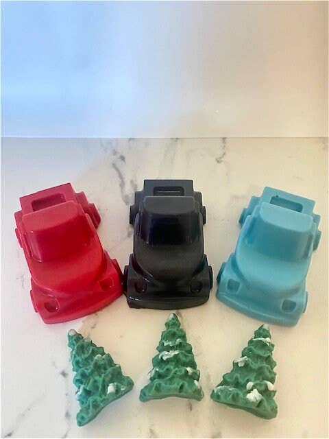 Christmas Truck Wax Melt: Black