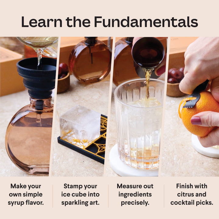 Whiskey Cocktail Kit Gift | Cooking Gift Set Co.