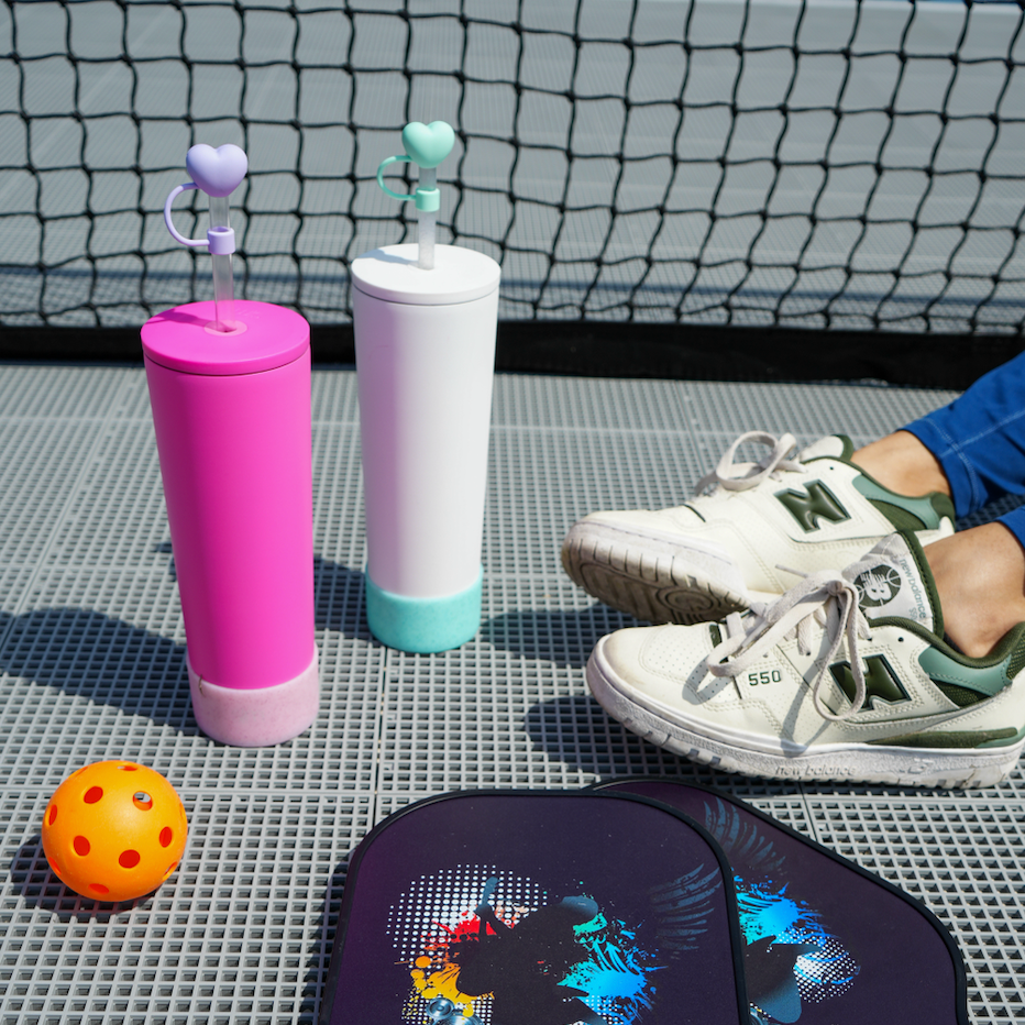 Blue Glitter Bottle Boot