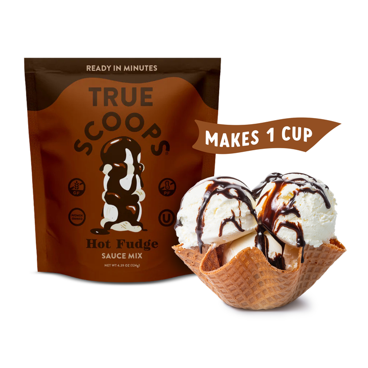 True Scoops Hot Fudge Sauce Mix (Min 8 units)