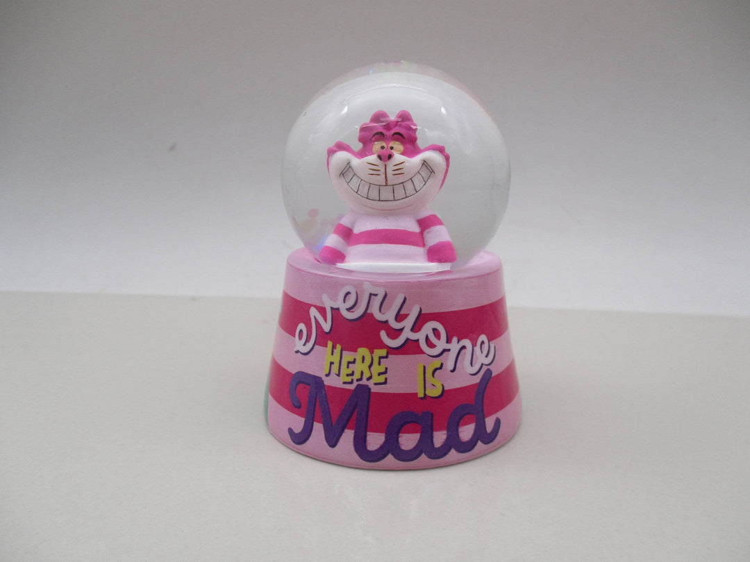 Alice in Wonderland Cheshire Cat 45mm Light Up Snow Globe